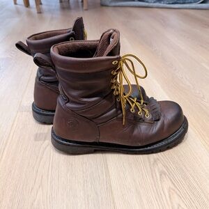 Georgia Boot Men's Lace-to-Toe Waterproof Work Boots Size 11